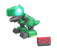 EHJRE Mechanical Dinosaur Toy Electronic Walking T Rex RC Dinosaur Robot Toys for Toddlers, green