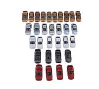 EHJRE N Gauge 1: 150 Painted Model Cars Landscapes, Train Arrangement,