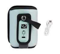 EHJRE Portable Bottle Warmer Heater Temperature Control for Outdoor Use, Blue