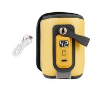 EHJRE Portable Bottle Warmer Heater Temperature Control for Outdoor Use, Yellow