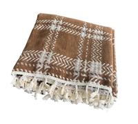 EHJRE Portable Piano Cover for Dust Protection, Easy to Clean And Stylish, Brown Top Cover