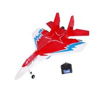 EHJRE RC Glider Aircraft Model, Remote Control Plane for Beginners, Fixed Wing Design for Ages 8-12, red
