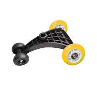 EHJRE Twist Car Tripod for Children with Triangle And Square Hole Wheels, Yellow