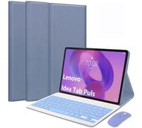 EHLCYS Keyboard Case for Lenovo Idea Tab Plus 12.1-Inch/Tab K12 2025 Model (TB361ZU/TB361FU), Magnetic Detachable Bluetooth Keyboard, Ultra-Thin Multi-Angle Protective Case And Mouse,Purple