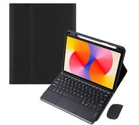 EHLCYS Keyboard Case for Xiaomi Redmi Pad Pro 12.1-Inch 2024 Release, Detachable Wireless Bluetooth Multi-Touch Touchpad Keyboard, Ultra-Thin Multi-Angle Bracket Magnetic Case With Pen Holder