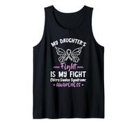 Ehlers Danlos Syndrome Awareness My Daughter's Fight Tank Top