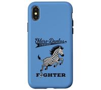 Ehlers Danlos Syndrome Chronic Illness Fighter Zebra Case for iPhone X/XS