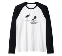 Ehlers-Danlos Syndrome is for The Birds Raglan Baseball Tee