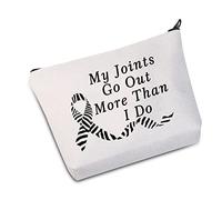 Ehlers-Danlos Syndrome Makeup Bag My Joints Go Out More Than I Do Ehlers Danlos EDS Support Gift, More Than I Do bag