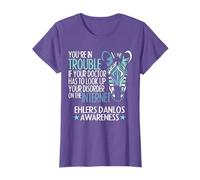 Ehlers Danlos Syndrome Month May EDS Awareness Zebra Gift T-Shirt