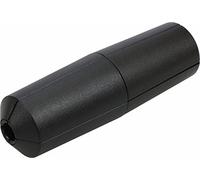 EHMANN 2820x0800 Electronic LED Cord Dimmer T28.08 Black, Phase Control 230 V, 50 Hz, Power: LED 3-35 W 5-100 W/VA