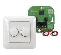 Ehmann 4260c0701 Flush-Mount Double Dimmer for LED & Halogen Bulbs...