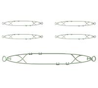 Ehmann Comfort-Fix Mask Holder, 5 Pieces, Adjustable for Every Head and mask Size, Suitable for Spectacle wearers, to Avoid Pressure Marks from face Masks Behind Ears, Colour: Anthracite