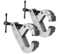 EHOMA 2 Pack Cantilever No-Twist Deep Throat T-Handle Multi-Purpose Lever Clamp, 2"