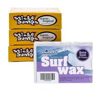 EHOMEA2Z Surfboard Wax Basecoat Bundle with Sticky Bumps Warm Tropical Surf Wax Surfboard Surfing Accessories Surfing Wax (4)