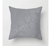 EHOMERY Throw Pillow Covers For Couch Outdoor Sofa Cushion Covers With Zipper Velvet Pillow Covers Decor Cushion Covers Easy Going Living Room Sofa Decoration 16 Inches