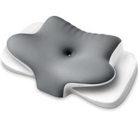 Ehomfory Memory Foam Pillow Neck Pillow Side Sleeper Pillow Ergonomic Cervical Support for Pain Relief Back Stomach Sleeper （Grey）