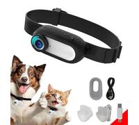 ehomful HD 1080P Cat Camera Collar with Video Record Wireless Mini Sport cam,Small Action Cameras,Body Camera for Pet Supplies/Stuff,Outdoor/Inoor Birthday Gift No WiFi
