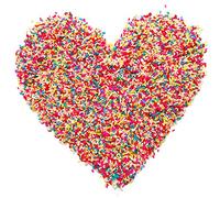 EHOPE 50G Fake Sprinkles Polymer Sprinkles Resin Sprinkles Clay Sprinkles For Resin Nail Art Slices Fake Candy Sprinkles for Nail Art DIY Crafts Cake Phone Case(50g Sugar granules-1)
