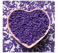 EHOPE 50g Fake Sprinkles Resin Sprinkles Fake Candy Sprinkles Clay Sprinkles Polymer Sprinkles Polymer Clay Slices for Nail Art DIY Crafts Cake Phone Case(10-Dark Purple）