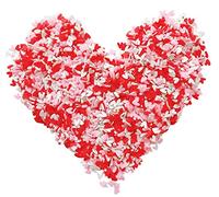 EHOPE Colorful Fake Sprinkles Clay Sprinkles Fake Candy Chocolate Cake Phone Case(50g heart-3)