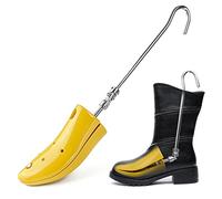EHOTER 1Pcs Shoe Boot Stretcher for Thick Feet Stretching Work Boots Instep Height Adjustable Pro Trees Expander Higher Spreader Women/Men Sneakers Flat Shoes Hiking Boots (M)
