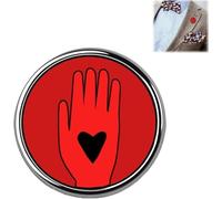 EHOTER Ceasefire pin Pray for Peace Round Button Badge Pins Brooch Round Pray for Peace Pin Unique Stop War Enamel Pin for Women Men Kids Praying for Peace (1pcs A)