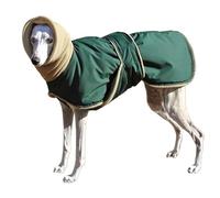 EHOTER Dog Winter Coat with Warm Fleece Lining Outdoor Dog Apparel with Adjustable Bands For Dog warm coat Fleece Clothing Medium and Large Dog Clothes (XL,Green)
