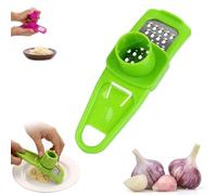 EHOTER Garlic Press - Green, Polypropylene Body & Blade, Manual Operation, 26g, 1/2 pc
