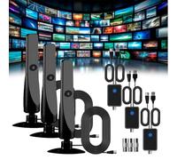 EHOTER TV Aerial 2024 NEW Rewave Antenna, Supports 4K Full HD Smart TV (3PCS)