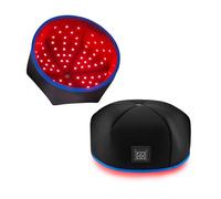 ehozirta Red Light Therapy Hair Growth Cap for Hair Regrowth,Ledoche Red Light Therapy Hat,Dual-Wavelength Phototherapy Beanie for Men Women Improve Scalp Health Shine Reduce Dandruff Devices Black