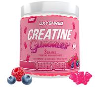 EHP LABS Creatine Gummies 3g Per Serving - Berry Bliss Chewable Creatine Monohydrate Gummies for Men & Women, Muscle Support, Strength & Workout Performance - Convenient Pre & Post Workout, No Powder