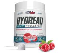 EHP Labs Hydreau Electrolytes Powder No Sugar - Hydration Powder for Endurance & Energy - for Men & Women - Sugar Free Electrolytes - (40 Serves, Raspberry Refresh)