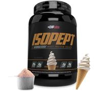 EHP Labs ISOPEPT Hydrolyzed Whey Protein Powder - 100% Whey Protein Isolate & Hydrolysate, 27g of Protein, Non-GMO, Gluten Free, Fast Absorbing, Easy Digesting, 27 Serves (Vanilla Ice-Cream)