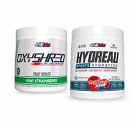 EHP Labs OxyShred Kiwi Strawberry + Hydreau Raspberry Refresh Hydration Bundle