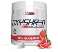 EHP Labs OxyShred Pre Workout Powder & Shredding Supplement - Preworkout Powder with L Glutamine & Acetyl L Carnitine, Energy Boost Drink - Pink Grapefruit, 60 Servings