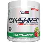 EHP Labs OxyShred Pre Workout Powder & Shredding Supplement - Preworkout Powder with L Glutamine & Acetyl L Carnitine, Energy Boost Drink - Kiwi Strawberry, 60 Servings