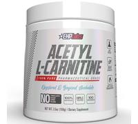 EHPlabs Acetyl L-Carnitine - Supports Natural Energy Production, Aids Metabolism, Assists in Healthy Brain Function, Supports Heart Health, Non-GMO, Vegan, Gluten Free - 100 Serves