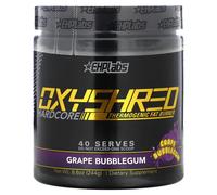 EHPlabs OxyShred Hardcore Thermogenic Daily Wellness Support Powder Grape Bubblegum Flavour - 248g