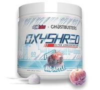 EHPlabs x Ghostbusters Frozen Empire: OxyShred Thermogenic Pre Workout Powder & Shredding Supplement. Clinically Proven with Acetyl L Carnitine, Energy Boost Drink - Frosty Big Apple, 60 Serve