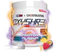 EHPlabs x Ghostbusters OxyShred Pre Workout Powder & Shredding Supplement - Preworkout Powder with L Glutamine & Acetyl L Carnitine, Energy Boost Dri