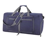 ehsbuy 60L Foldable Travel Duffle Bags for Men Women Large Holdall Waterproof Overnight Weekend Bags for Gym Luggage