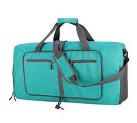 ehsbuy 60L Foldable Travel Duffle Bags for Men Women Large Holdall Waterproof Overnight Weekend Bags for Gym Luggage