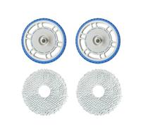 EHSHD Mop Cloth And Mop Bracket 4pcs, Compatible For DEEBOT T50 PRO OMNI / T50 OMNI /T30S COMBO / T30 Pro Robot Vacuum Cleaner Parts