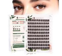 Ehszm Beauty - Improved false eyelashes, 14 mm, D curl only, natural false eyelashes, ultra-soft individual eyelashes, reinforced by new smoothing factor, no feeling of