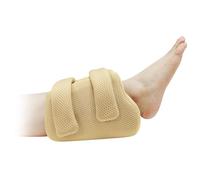 Ehucon 3D Heel Protector for Pressure Sores,Ankle Pillow for Elderly or Bedridden Patients, Heel Cushion for Bed Sores,Foot Elevation Pillow to Relief Heel Pain from Ulcers and Sores, Khaki
