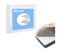 Ehucon Anti-Slip Mattress Gripper Pad, Double-Sided Waterproof Bed Sheet Slide Stopper for Care Beds, Flame Retardant Underlay for Home Care and Elderly, 75x200cm / 120x200cm (White, 120x200cm)