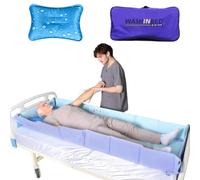 Ehucon Bed Portable Bathtub for Full Body Washing in Bed,Collapsible Bathtub System Medical Bathtub for Bedridden, Disabled Patients,Elderly,Handicap ((6-fold)-74"(L) x24"(W) x8"(H))