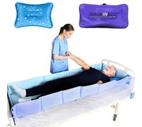 EHUCON Bedside Bath Mattress for Bedridden Adults - Wash in Bed Shower System, Leak-Proof Patient Bathing Solution for Elderly, Disabled & Home Care