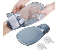 Ehucon Dementia Restraint Gloves-2Pcs,Bed Restraints Control Mitts,Safety Hand Gloves for Elderly/Dementia Patients,Anti Scratch Gloves to Prevent Scratching Harm